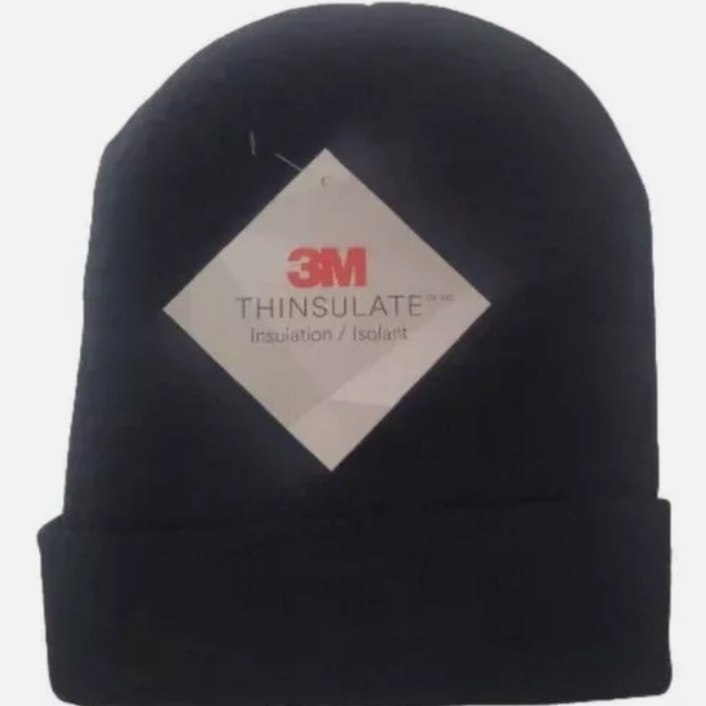3M Thinsulate Cuffed  Beanie Black